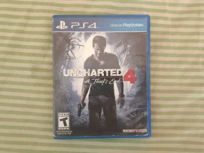 Uncharted 4 Thiefs End - Ps4 - Mídia Física - Original (Usado)!!
