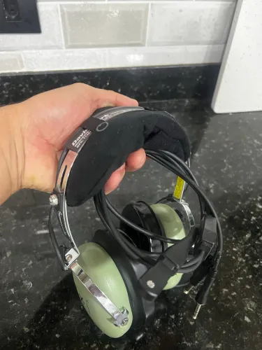 Headset David Clark aviação 