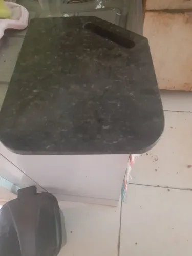Tabua de carne em mármore