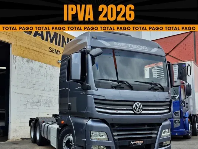 VW 28480 28.480 meteor  6x2 completo com geladeira novissimo 
