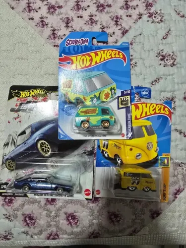 Coleção de Hotwheels