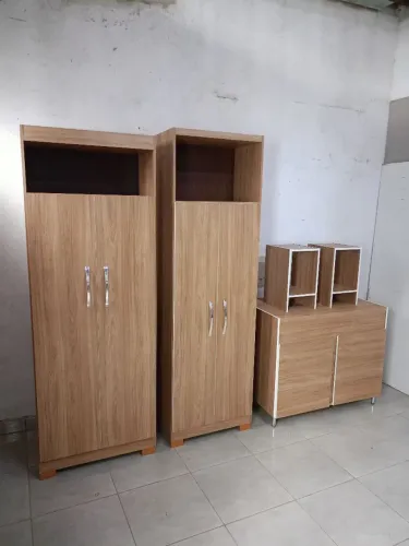 Armários multiusos, buffet e mesas laterais 100% MDF conservados ENTREGO