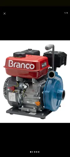 Moto bomba 6,5hp branco