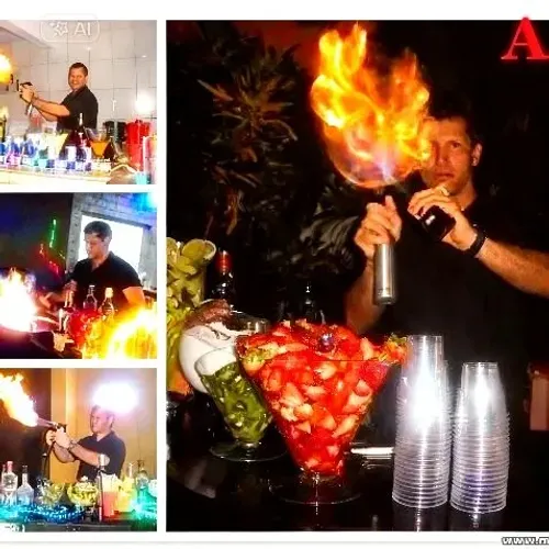 Serviço de Open Bar com Bar Móvel e Estrutura de Luz