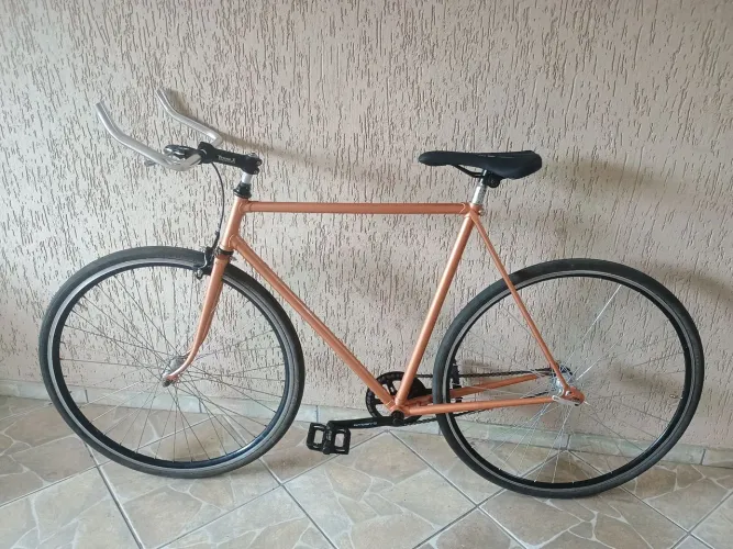 Bicicleta com quadro Caloi 10 fixa (singler)