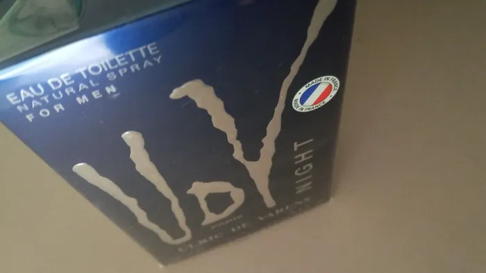 Perfume Blue uDV Night Ulric De Varens Eau de Toilette Original Top Sem Uso Aproveite PR