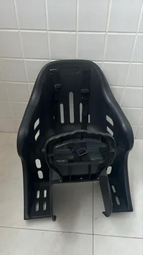 Cadeirinha bicicleta Traseira Kalf Kid/Preta Traseira Crianca