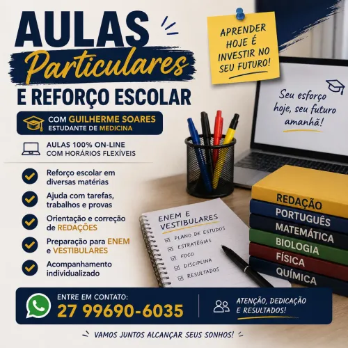 Aulas de reforço