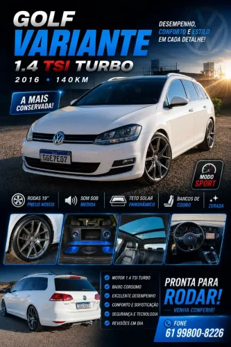 Volkswagen Golf Variant Highline 1.4 TSI Aut. 2016
