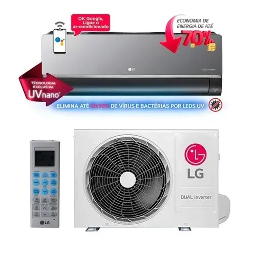 Split 12mil btus lg espelhado