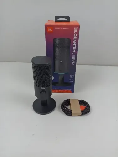 Microfone Gamer Jbl Quantum Stream Preta - Semi-novo
