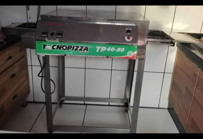 Forno esteira TecnopizzaTP40-80