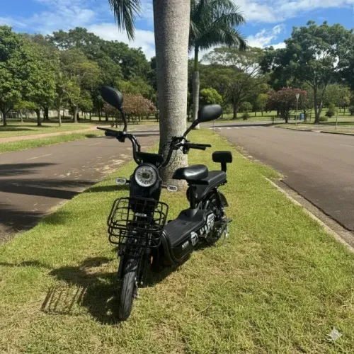 Bicicleta Elétrica 500w 48v Moto Scooter Bateria Removível 