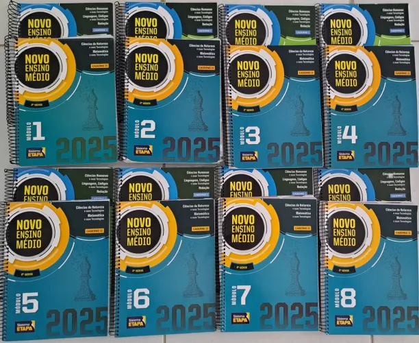 Livros etapa - 2° ano do ensino médio