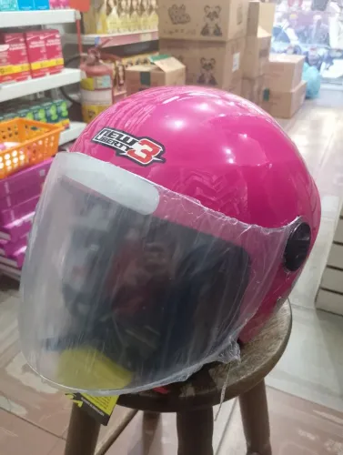 Capacete Rosa Tamanho 60