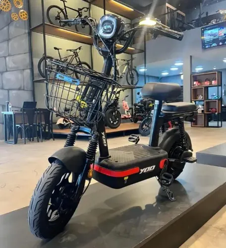"Mobilidade Scooter Elétrica Happy 48v M350W Aro14" Bateria 12 AH