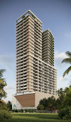 Apartamento com 2 dormitórios à venda, 79 m² por R$ 845.884 - Balneário Perequê - Porto Be