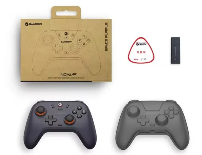 Controle Wireless GameSir - T4 Nova Lite Hall Effect Wireless Turbo Function + Case