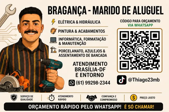 manutenção e reformas residenciais em geral (Marido de aluguel)
