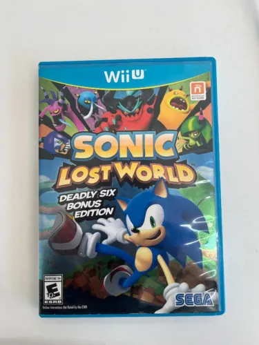 JOGO SONIC LOST WORLD - WII U