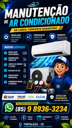 MANUTENÇÃO AR CONDICIONADO 