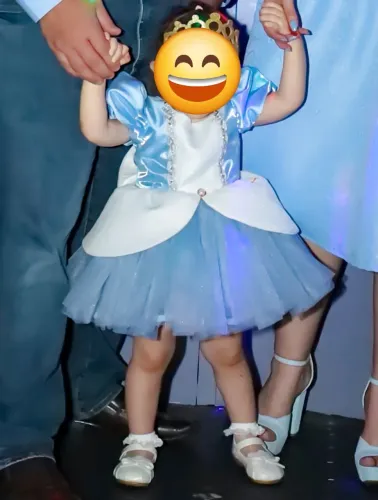 Vestido Cinderela - infantil 2 anos