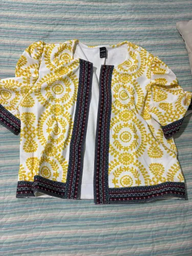Colete estampado