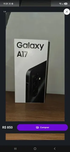 Vendo Samsung Galaxy A17 - 128 GB (4G)