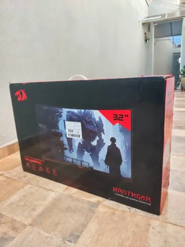 Monitor Red dragon 2K curvo 180hz , lacrado com nota !