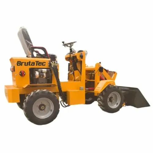 Mini Pá Carregadeira BR16 Brutatec 4x4 Diesel 25HP 400kg Nova SP