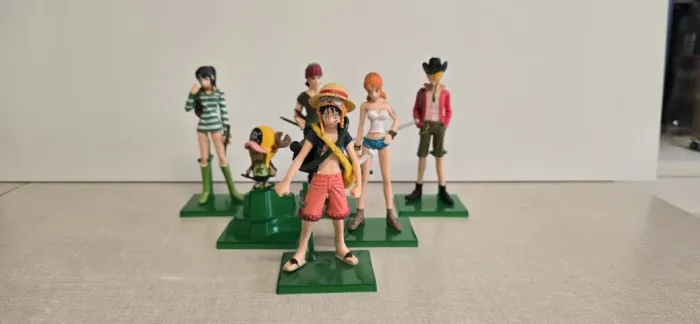 coleção de figures de One Piece