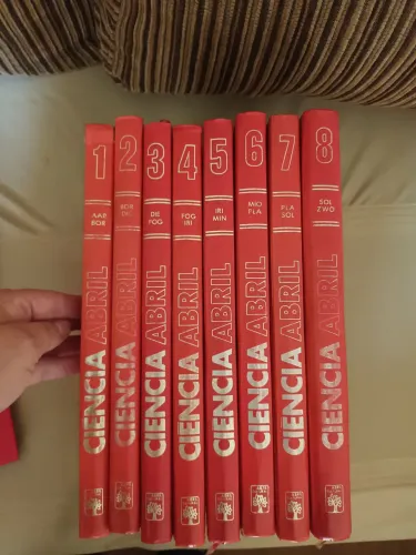 Enciclopédia Ciências Avril 8 volumes