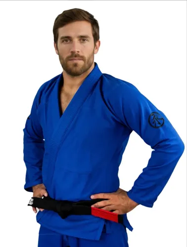 Kimono keiko ultralight novo azul 