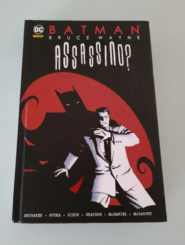 Batman Bruce Wayne Assassino? Capa Dura Panini