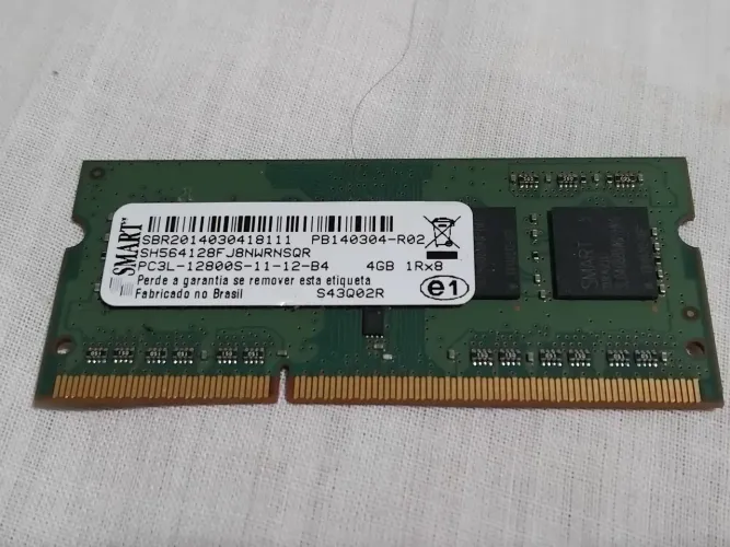 Memoria ddr3l 4gb notbook