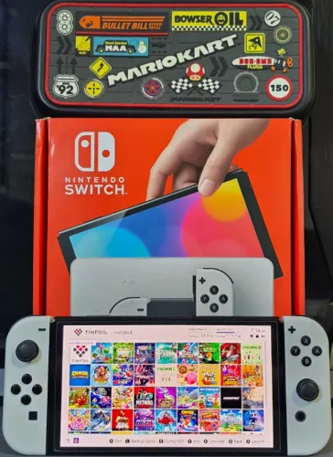 Nintendo Switch Oled 512GB - desbloqueado