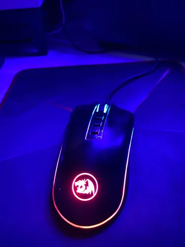 Mouse Gamer Redragon Cobra M711 RGB + Mousepad Redragon