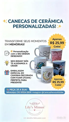 Caneca personalizada 