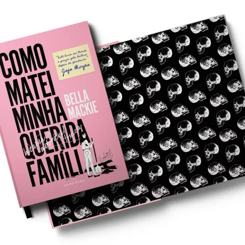 Livro Como matei minha querida família, Editora Darkside Books