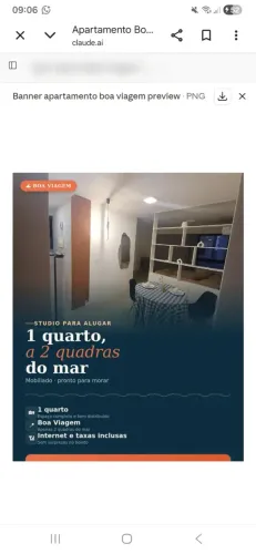 Imóvel para aluguel possui 36 metros quadrados com 1 quarto em Boa Viagem - Recife - PE