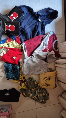 Lote menino 6 e 7 anos