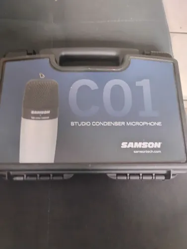 Microfone Samson c01 Studio condensador 
