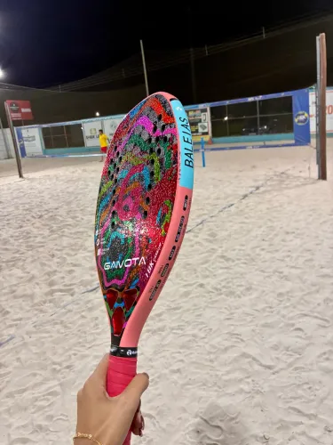 Raquete beach tênis