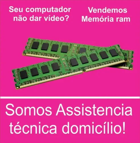 Memória ram para seu computador !  Parou de dar vídeo?