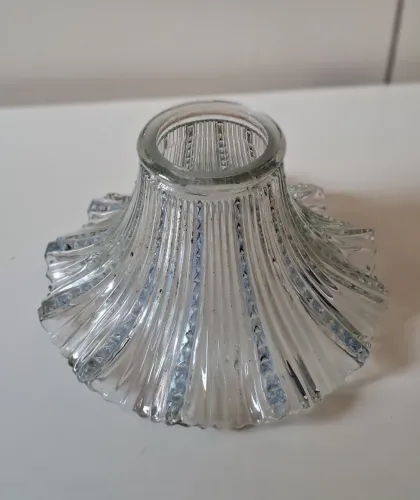 Cúpula de vidro tipo tulipa