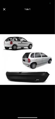 Pára-choque corsa hatch 