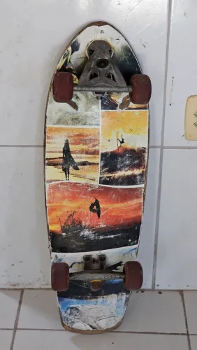 Skate simulador de surf