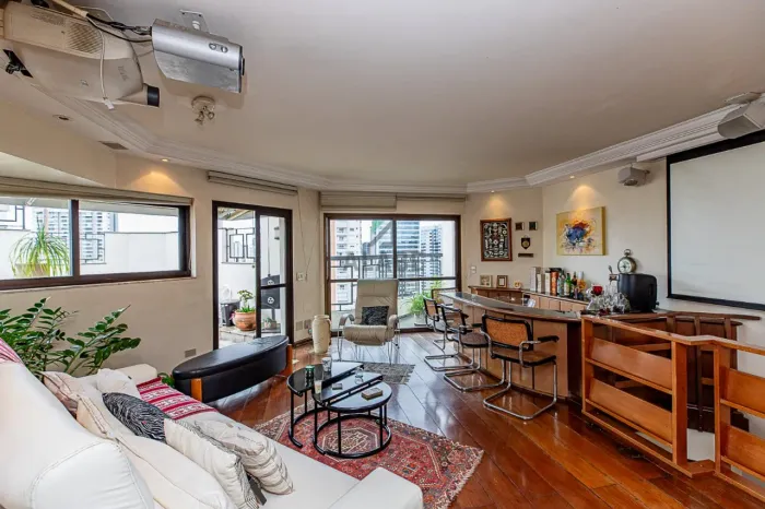 Cobertura para venda em Cidade Monções com 4 quartos, sendo 2 suítes, 278m²