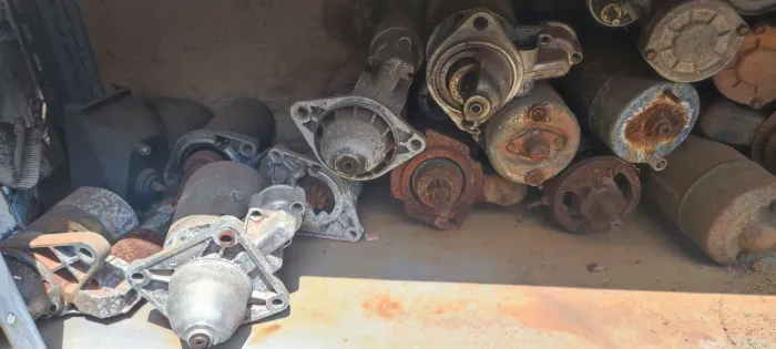 Motor de carro antigo