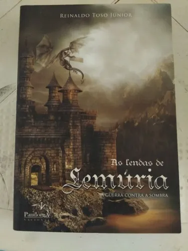 Livro As lendas de Lemúria - Reinaldo Toso Junior